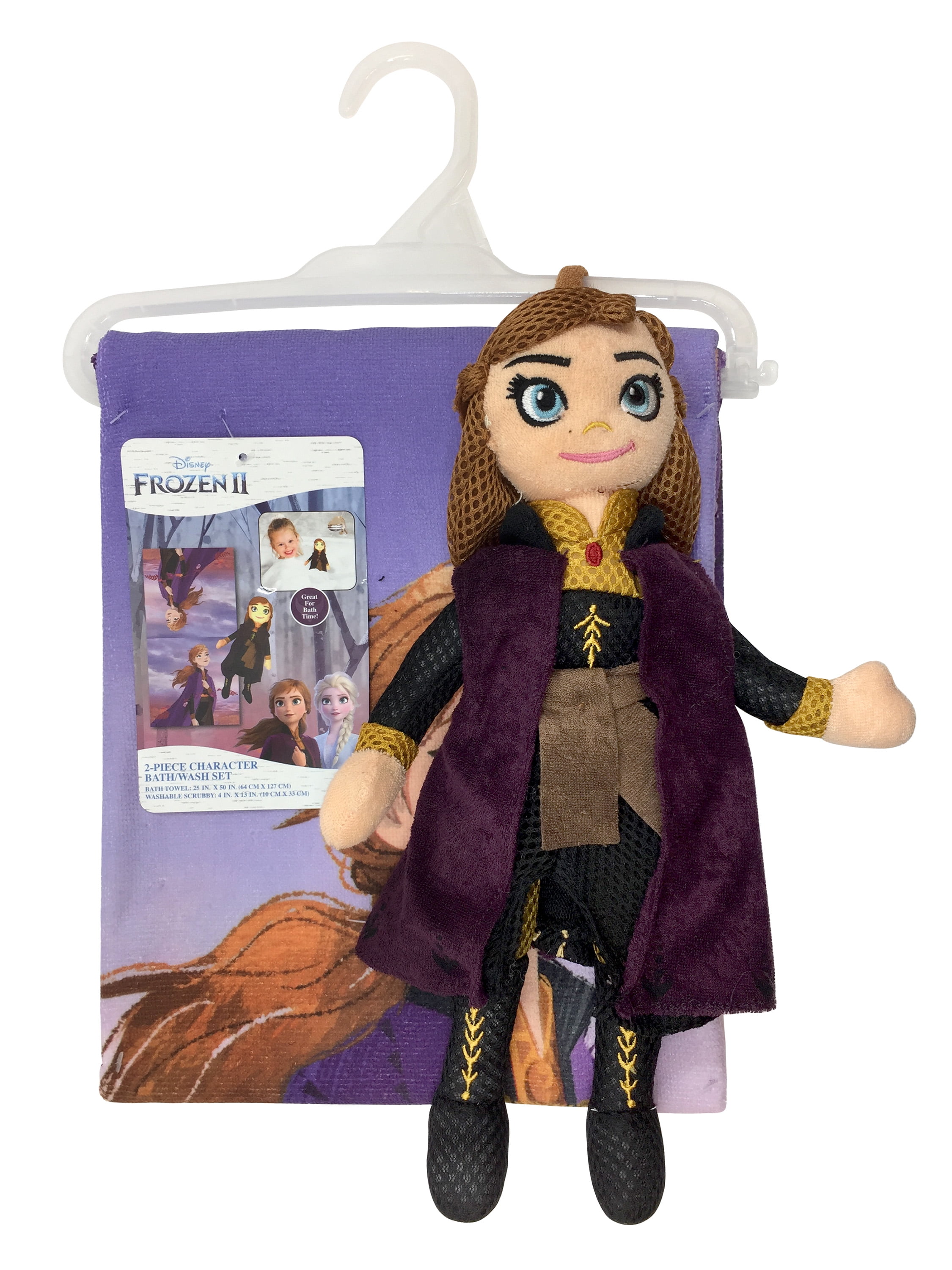 frozen anna hooded towel