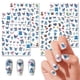 thumbnail image 1 of Nail Art Stickers Cute Cartoon Nail Art Decals 3D Self Adhesive Nail Sticker Kawaii Designer Anime Nail Stickers for Girls Kids Women Manicure Tips De, 1 of 2