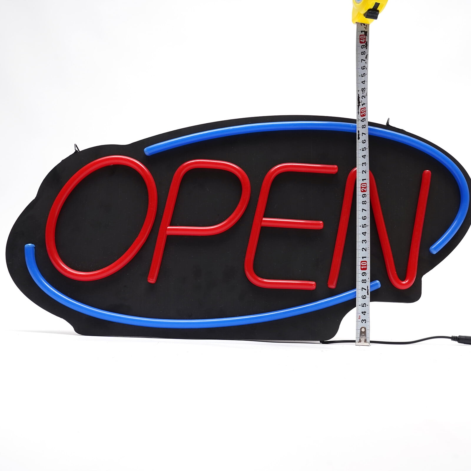 LED Neon "OPEN" Sign - Bright, Weather-Resistant, Energy-Efficient, PVC Material for Retail, Restaurant, Bar, Shop, Window, or Wall Display