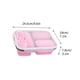 thumbnail image 2 of Fiambrera Apta para Microondas, Cierre Hermético, Plástico Sin Bpa, Conservación de Alimentos Frescos, Cuchara Portátil, Almacenamiento En El Refrigerador, Diseño Duradero, Tamaño 24,5 X 18, 2 of 2