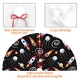 thumbnail image 4 of Sikiie Space Rocket 30-48 inches {designName} Print Christmas Tree Skirt Snowman Xmas Tree Skirt with Edge Christmas Decorations for Holiday Party30", 4 of 7