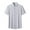 Gray, variant on zfhfof Men's Knit Shirts Classic Short Sleeve Button Down Polo Shirt Fashion Casual Summer Beach Shirts