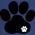 thumbnail image 2 of CafePress - Double Paw Print Maternity Dark T Shirt - Maternity Dark T-Shirt, 2 of 3