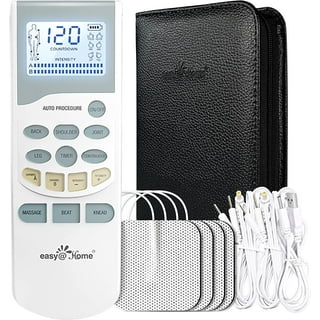 Deluxe TENS Unit and Accessories. EMS Muscle Stimulator Machine, Muscle  Growth & Electric Stimulator for Physical Therapy. TENS Device for Back  Pain