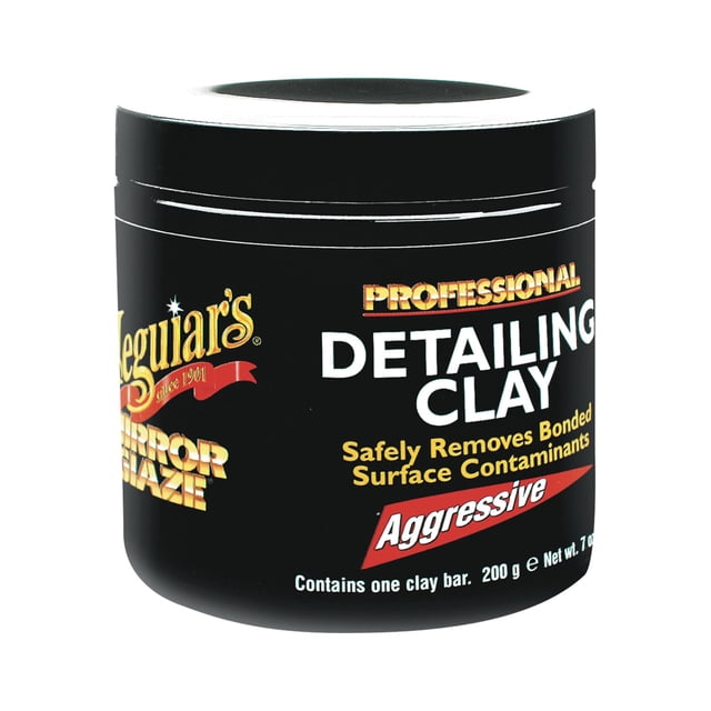 Arcilla Agresiva Meguiars C2100 Mirror Glaze Bote 200gr