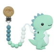 thumbnail image 1 of Glitter & Spice Anneau de Dentition en Silicone - T-Rex Dino, 1 of 1