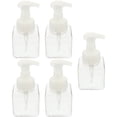 thumbnail image 3 of GOOHOCHY 5 Pcs Bulk Sparkling Bottle Portable Pump Bottles Travel 13.5x6.7cm Transparent, 3 of 8