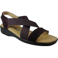thumbnail image 1 of Women's Arcopedico Monterey Strappy Sandal Purple Suede/Elastic 36 M, 1 of 1