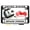 Black - Style 1, variant on [Officially Licensed U.S. Air Force Product] - Motorcycle Domed Custom-Made Personalized Metal License Plate Frame Frame with U.S. Space Force (USSF) Design - Chrome, b/w