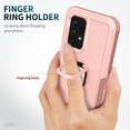 thumbnail image 2 of Nalacover For Samsung Galaxy A14 5G Slim Case,Luxury Hybrid Hard PC and TPU Rugged Bumper 3-In-1 Rotatable Magnetic Ring Kickstand Four Corner Guard Shockproof Anti-Scratch Back Phone Cover.Rosegold, 2 of 8
