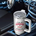 thumbnail image 4 of 1pc Gift for wife 40oz Tumbler with Straw & Handle - Insulated Stainless Steel Cup | Holiday Gift for Man Women (Christmas, Valentine's, Birthday), 4 of 5