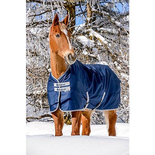 Bucas Freedom Extra Turnout Blanket 72 Navy
