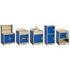 Colorful Essentials 5-Piece Kitchen Set - Maple/Blue