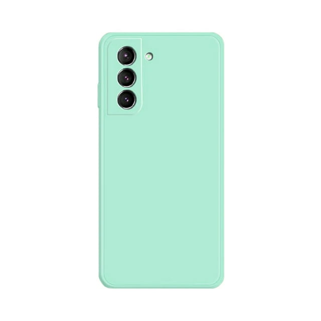 PANDACO Étui Souple à Étui Mate Menthe pour Samsung Galaxy S21 FE