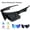 Black, variant on Blackview Smart Sports Bluetooth Sunglasses, Polarized TAC Lens, UV400 Protection, Impact Resistant, Lightweight & Waterproof, Outdoor Unisex Cycling Glasses for Running, Driving, Fishing (Blue)