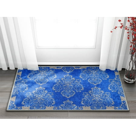 Back Door Rug Non-Skid/Slip Rubber Back Antibacterial 18