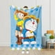 thumbnail image 4 of Doraemon Mantas De Franela Suaves Y Cómodas Manta De Cama Cálida Aire Acondicionado Oficina Siesta, 4 of 4