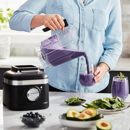 KitchenAid - K400 Variable Speed Blender with Tamper - Black Matte