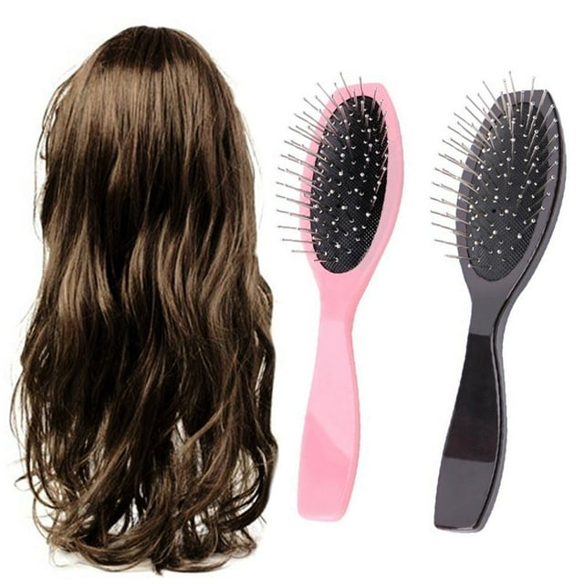 MesaSe Professional Anti Static Steel Comb Brush for Wig Hair Extensions Training Head