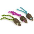 thumbnail image 1 of Juego de 3 ratones Cat Toy SmartyKat Magic Mice, de hierba gatera comprimida, 1 of 24