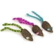 thumbnail image 1 of Juego de 3 ratones Cat Toy SmartyKat Magic Mice, de hierba gatera comprimida, 1 of 24