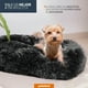 thumbnail image 3 of Cama para Perros Cama para Mascotas Antiestres Redonda Esponjosa Cómoda Afelpada (Medium, Dark Grey), 3 of 8