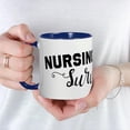 thumbnail image 5 of CafePress - Nursing School Survivor - 11 oz Ceramic Mug - Novelty Coffee Tea Cup, 5 of 6