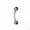 Black, variant on Stainless Steel Zircon Glitter Piercing Barbell Lip Eyebrow Ring Eyebrow Nail-Red