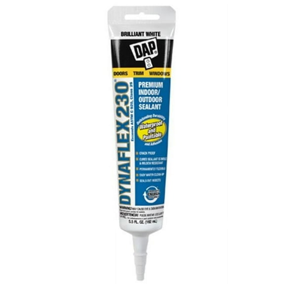 DAP 18885 5.5 oz. Advanced Indoor And Outdoor Premium Latex Sealant, White