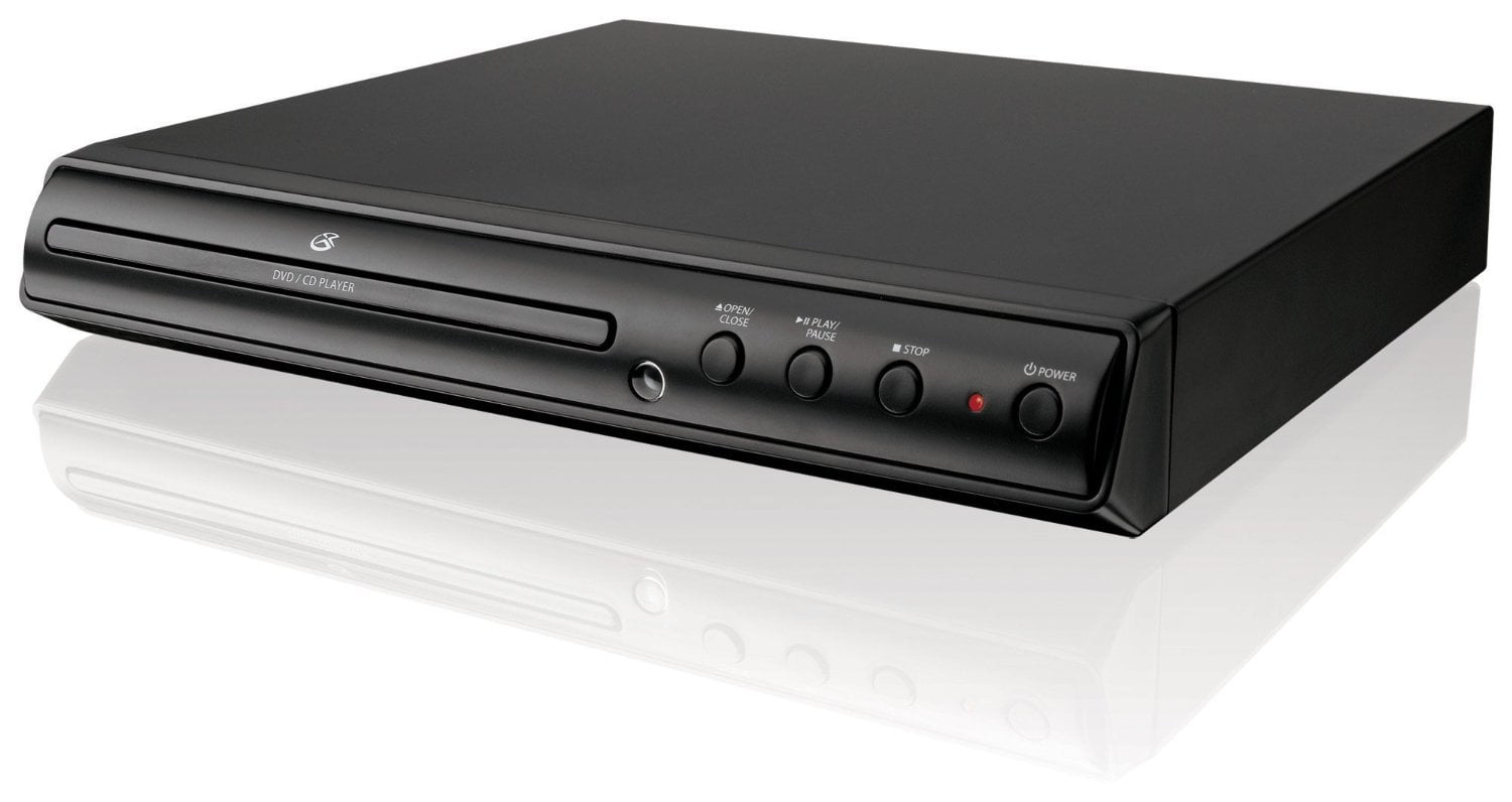 GPX 2Channel DVD Player, D200B, Black