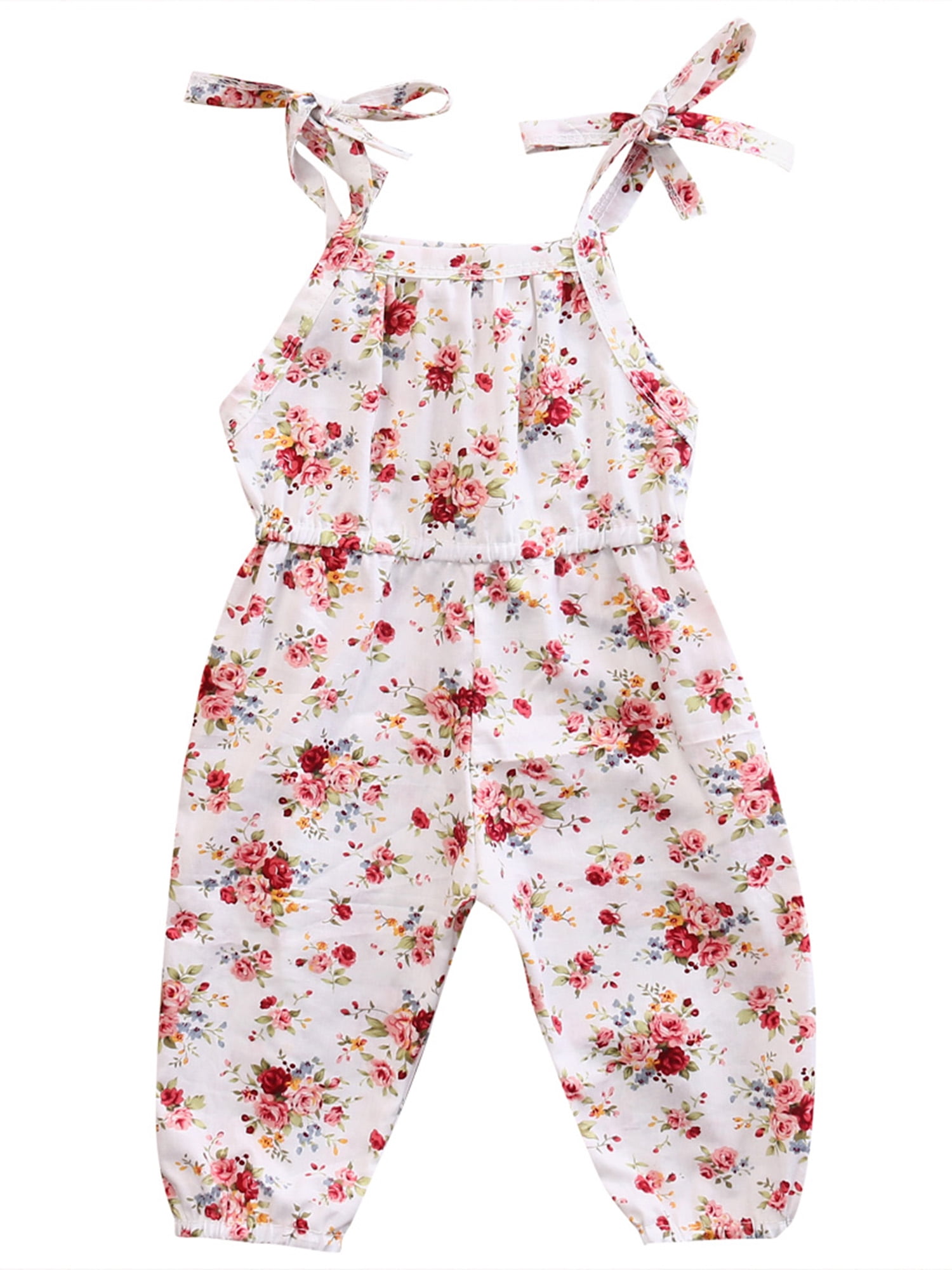 kids floral jumpsuit