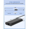thumbnail image 4 of Cargador USB-C SLRIOYS 130W para portátiles Dell XPS y Latitude, 4 of 7