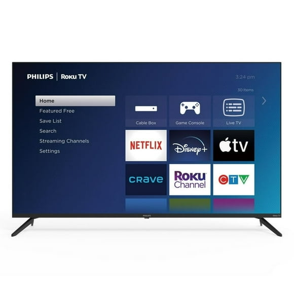 Openbox - Philips 55" 4K UHD HDR LCD Roku Smart TV (55PUL6643/F7)
