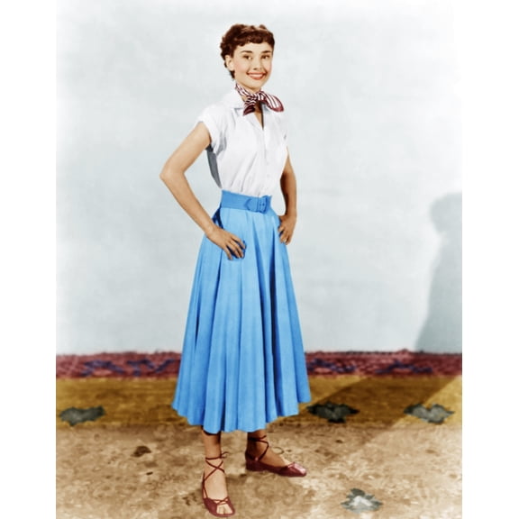 Roman Holiday Audrey Hepburn 1953 Photo Print (8 x 10)