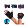 thumbnail image 2 of Poseca Women Men Cycling Half Finger Gloves Protective Handwear Gym Fitness Outdoor Bike Riding Sportswear, 2 of 7