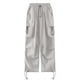 thumbnail image 4 of Pantalones cómodos de jogger para mujer: bolsillos, poliéster, cintura elástica, tallas S-XXXXXL, 95-102 cm de largo, ropa informal/de trabajo, fácil cuidado., 4 of 4