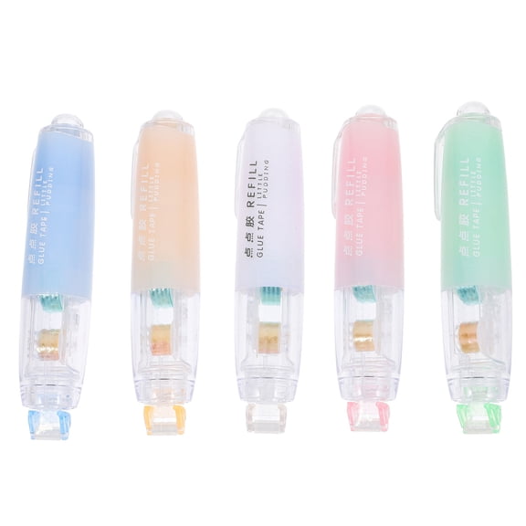 OUNONA 5 Pcs Glue Pens for Card Making Stick 11.20X2.20X2.20CM