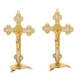 thumbnail image 4 of FRCOLOR 2pcs Jesus Carries Cross Statue Jesus Decor Living Room Decor Catholic Gifts, 4 of 8