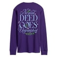 thumbnail image 2 of Wicked: Part 2 -  Elphaba No Good Deed Goes Unpunished - Men's Long Sleeve Graphic T-Shirt, 2 of 5