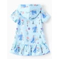 thumbnail image 2 of Traje de baño Disney Frozen Elsa Girl Blue 8-9 años, 2 of 7