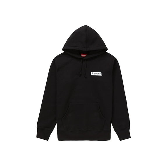 Supreme Men's Stop Crying Hooded Sweatshirt Black, from StockX