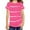 Short sleeve-Pink, variant on Langwyqu Girls Casual Long Sleeve T Shirts Striped Tunic Tops Size 4-15 Years