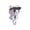 Purple, variant on LIERTOUR Animal Silhouette Key Hook Creative Adhesive Wall Mount for Bags and Coats Minimalist Home Office Gear for Adults Purple