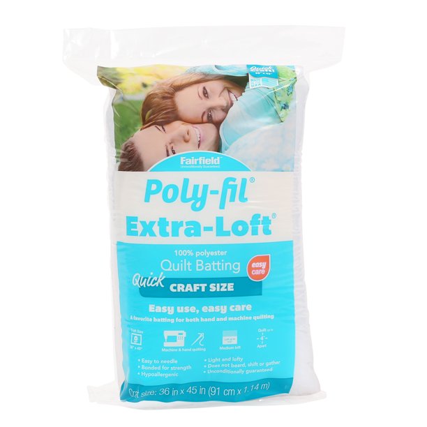 PolyFil ExtraLoft® Batting, 36" x 45"