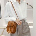 thumbnail image 6 of ‌Yatlte 8.26" Small Leather Crossbody Bag - RFID Blocking Phone Purse with 6 Card Slots, Mini Shoulder Wallet for Concerts/Travel‌, 6 of 6