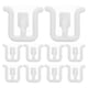 thumbnail image 1 of 10 soportes para zapatillas: soporte de pared para baño, organizador de zapatos sin taladros, adhesivo para ahorrar espacio., 1 of 6