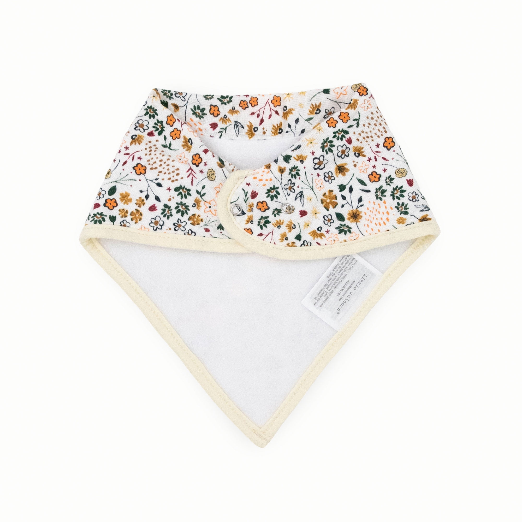 Little Unicorn Bandana Bibs for Babies, 4 Pack - Pressed Petals