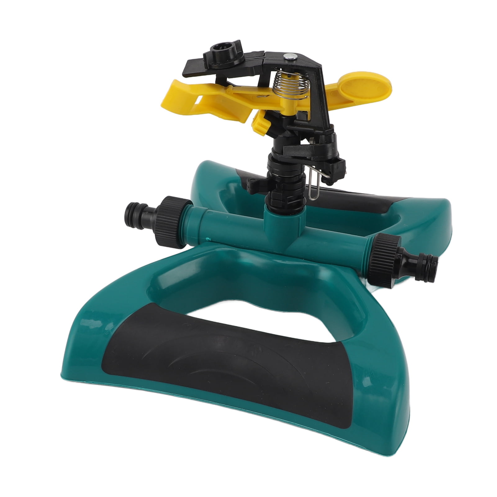 Garden Hose Sprinkler, Easy Installation Automatic Rotating Easy To Use Lawn Sprinkler Efficiently With Base For Yard
