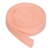Cotton Twill Tape 3/4 Inch 10 Yards Cotton Ribbon Bias Binding Tape Herringbone Webbing Trim Pink