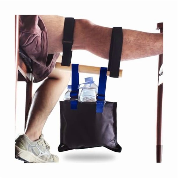 wonima44 Knee Extension Recovery Device | Essential Aid for Knee Surgery Rehabilitation - Recovering Knee Extension After Surgery or Injury (Blue Or Black Random, Weights Not Included)